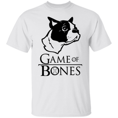 GAME OF BONES BOSTON TERRIER DOG TEE