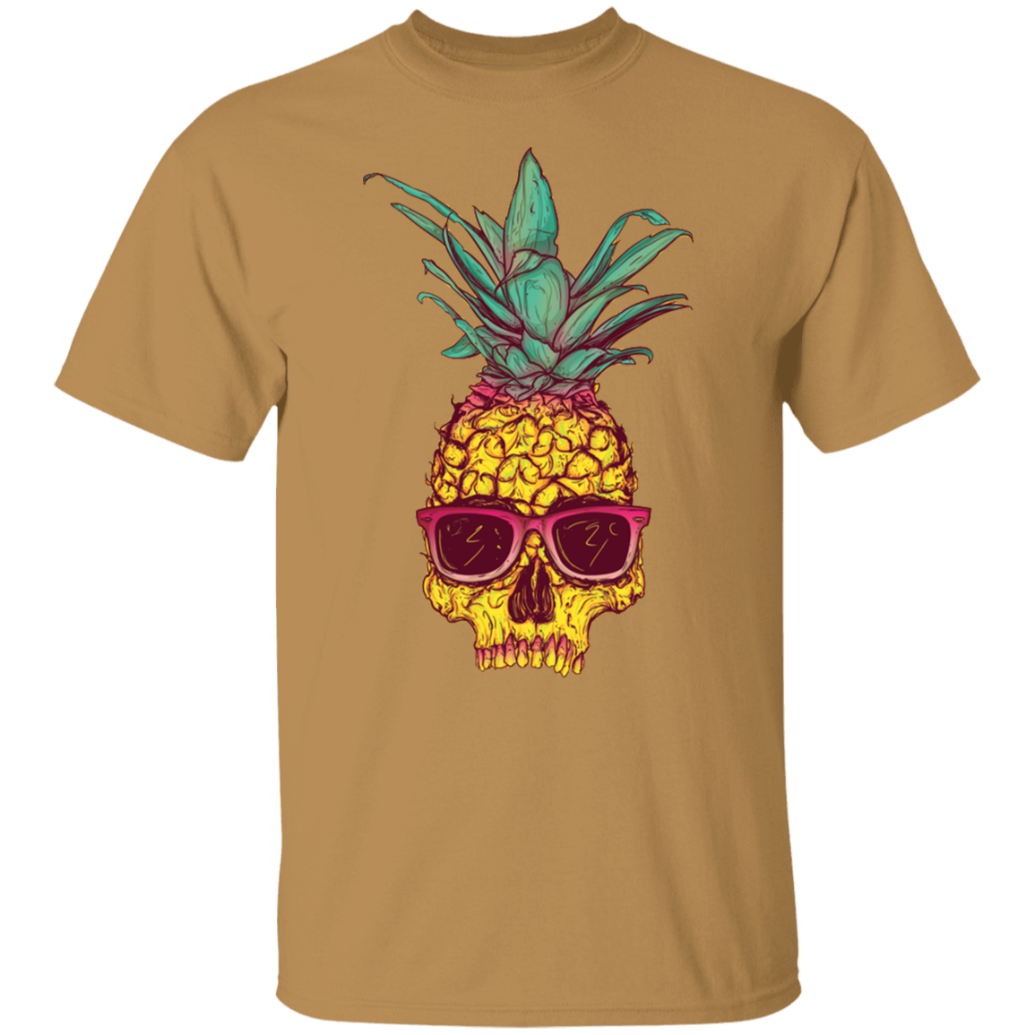 PINEAPPLE SKULL TEE