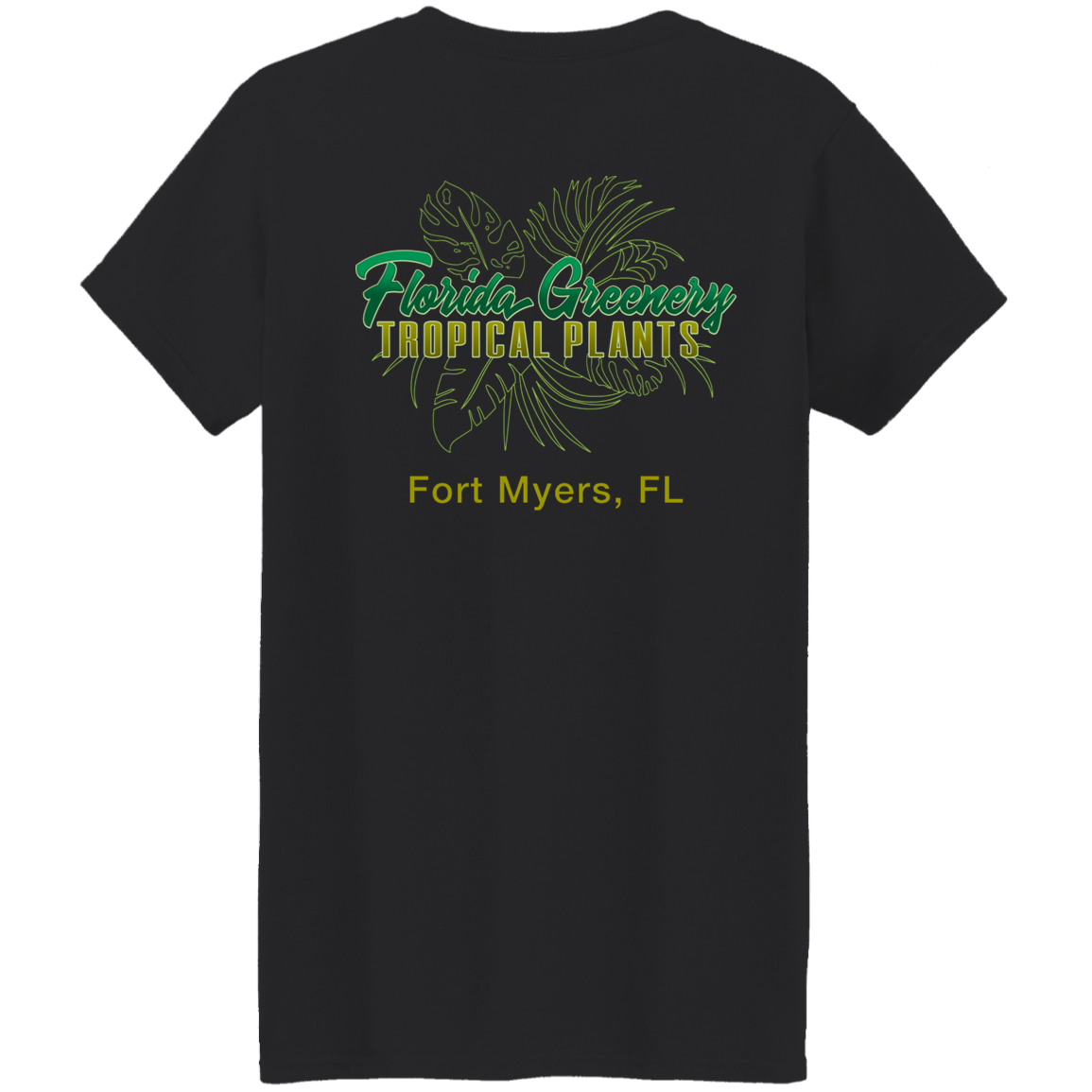 FLORIDA GREENERY G500L Ladies' 5.3 oz. T-Shirt