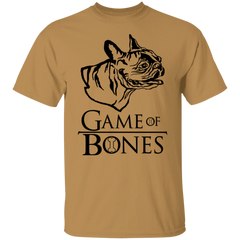 GAME OF BONES FRENCH BULLDOG DOG TEE