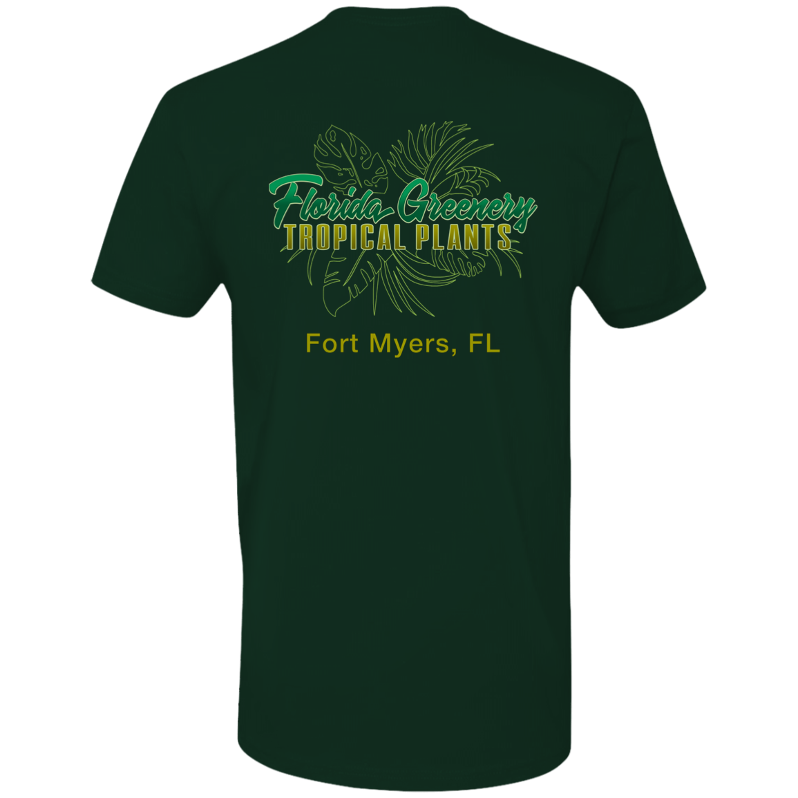 FLORIDA GREENERY NL3600 Premium Short Sleeve T-Shirt