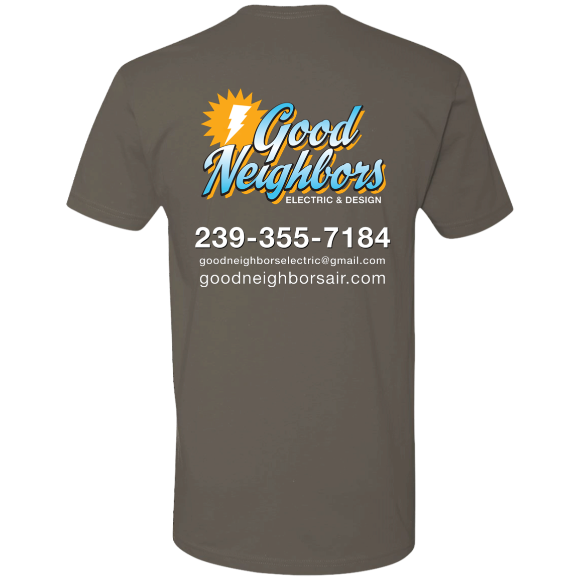 Good Neighbors Electric NL3600 Premium Short Sleeve T-Shirt