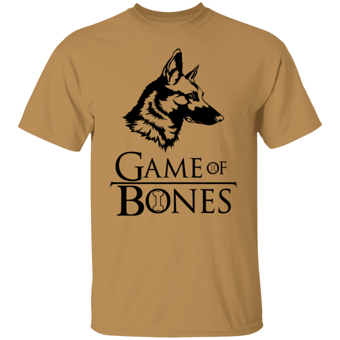 GAME OF BONES GERMAN SHEPARD DOG TEE