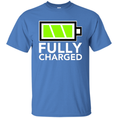 FULLY CHARGED WHT TEE