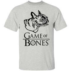 GAME OF BONES FRENCH BULLDOG DOG TEE