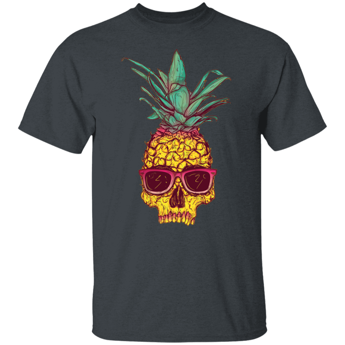 PINEAPPLE SKULL TEE