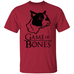 GAME OF BONES BOSTON TERRIER DOG TEE