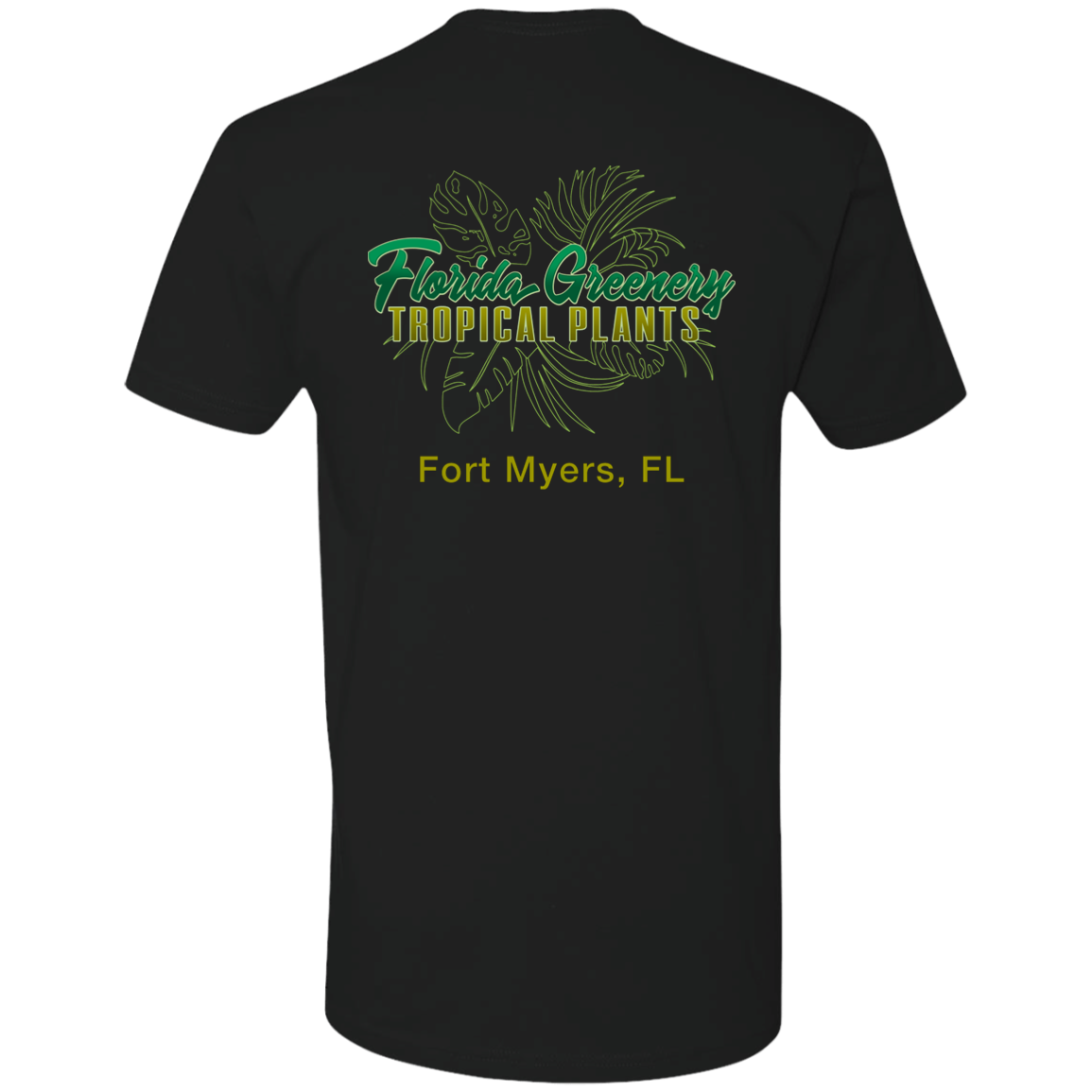 FLORIDA GREENERY NL3600 Premium Short Sleeve T-Shirt