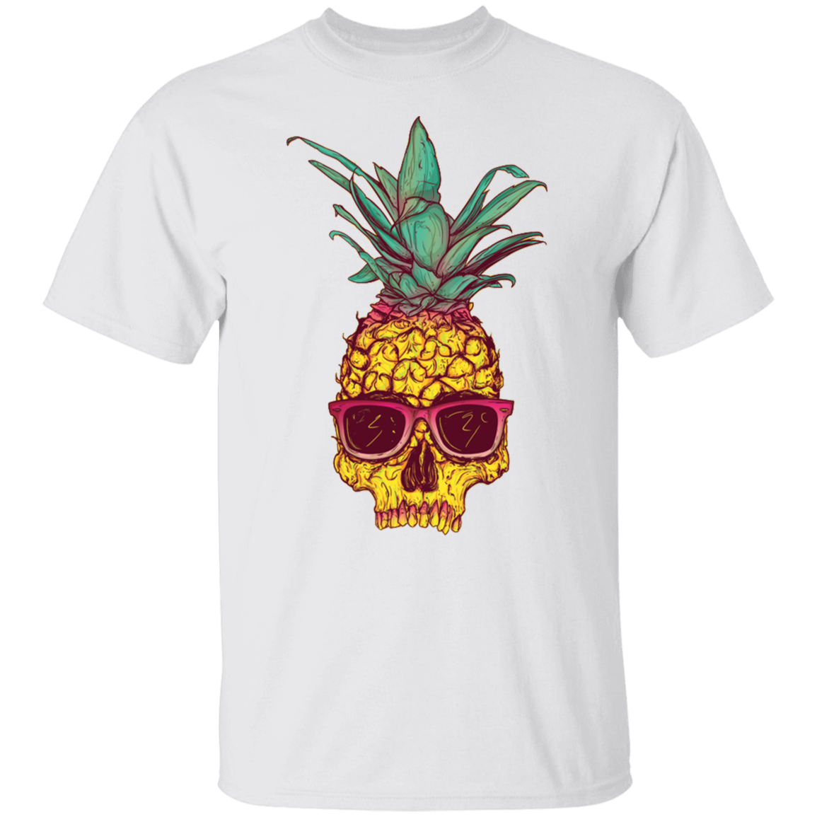 PINEAPPLE SKULL TEE
