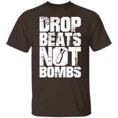 DROP BEATS NOT BOMBS TEE