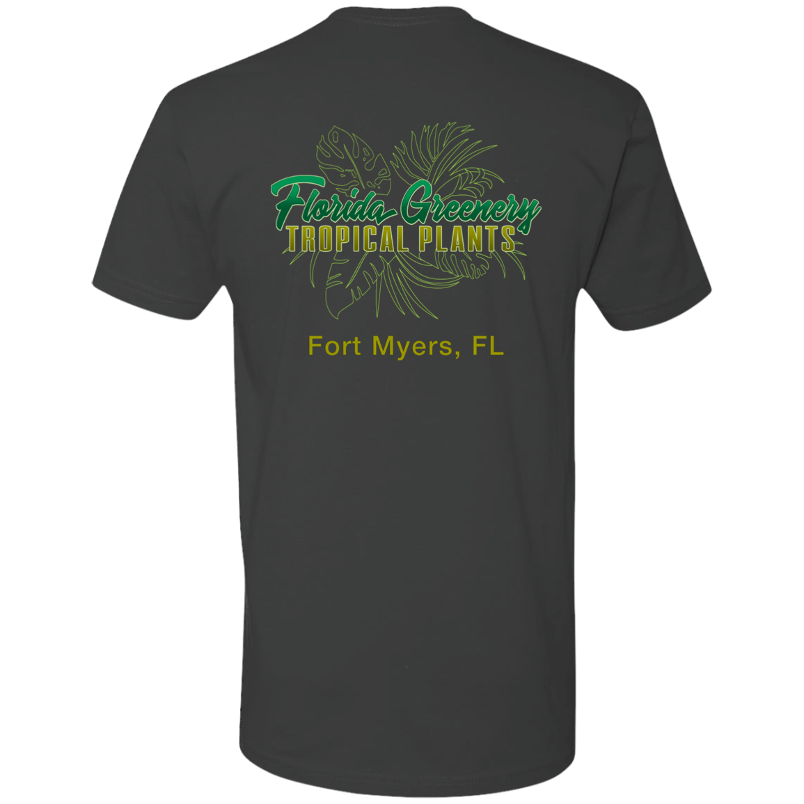 FLORIDA GREENERY NL3600 Premium Short Sleeve T-Shirt