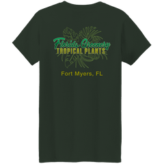 FLORIDA GREENERY G500L Ladies' 5.3 oz. T-Shirt