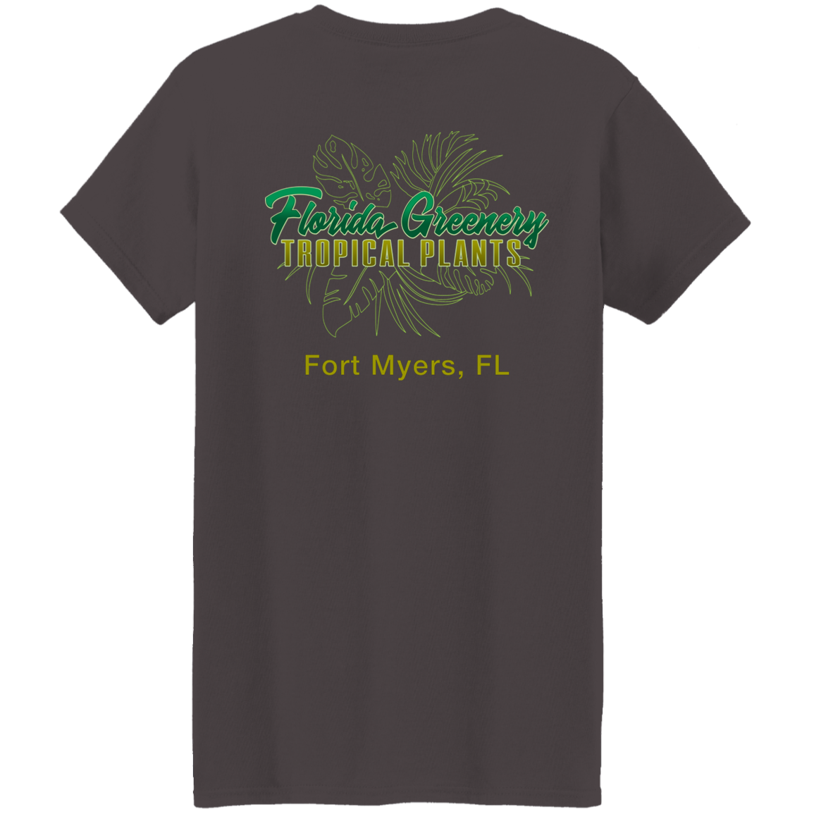 FLORIDA GREENERY G500L Ladies' 5.3 oz. T-Shirt
