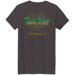 FLORIDA GREENERY G500L Ladies' 5.3 oz. T-Shirt