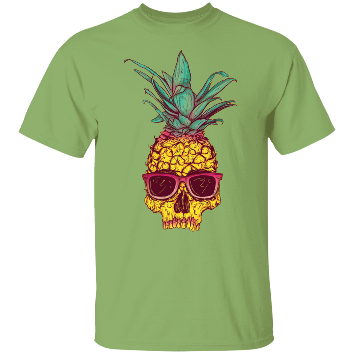 PINEAPPLE SKULL TEE