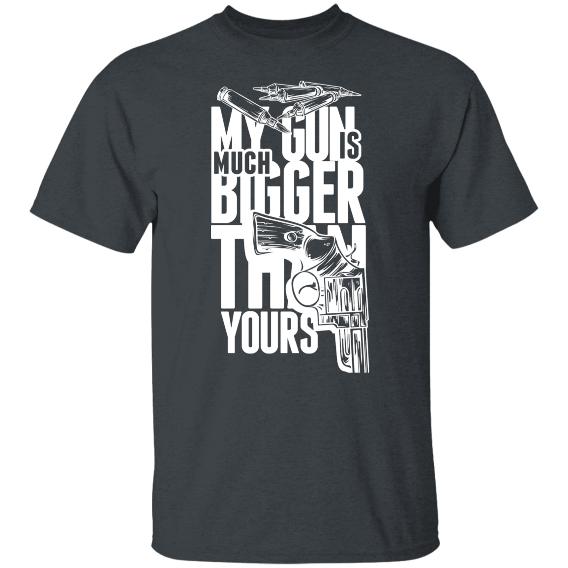 MY GUN IS BIGGER TEE