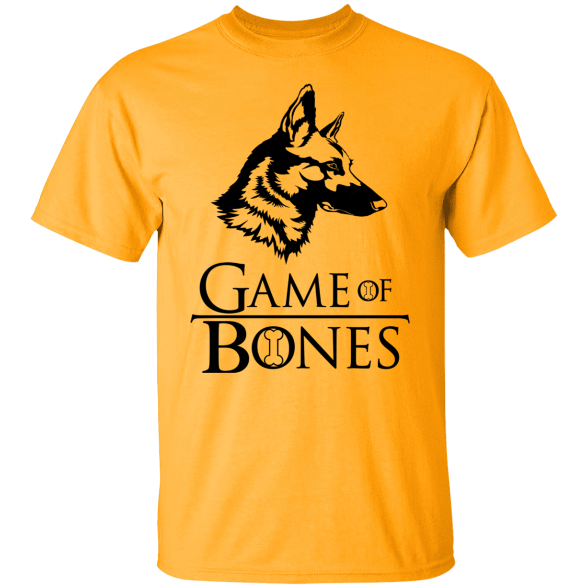 GAME OF BONES GERMAN SHEPARD DOG TEE