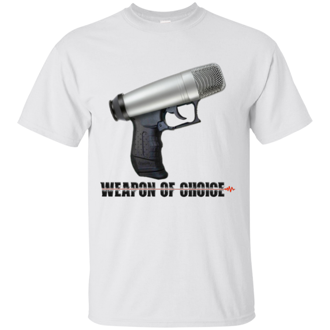 WEAPON OF CHOICE T-SHIRT