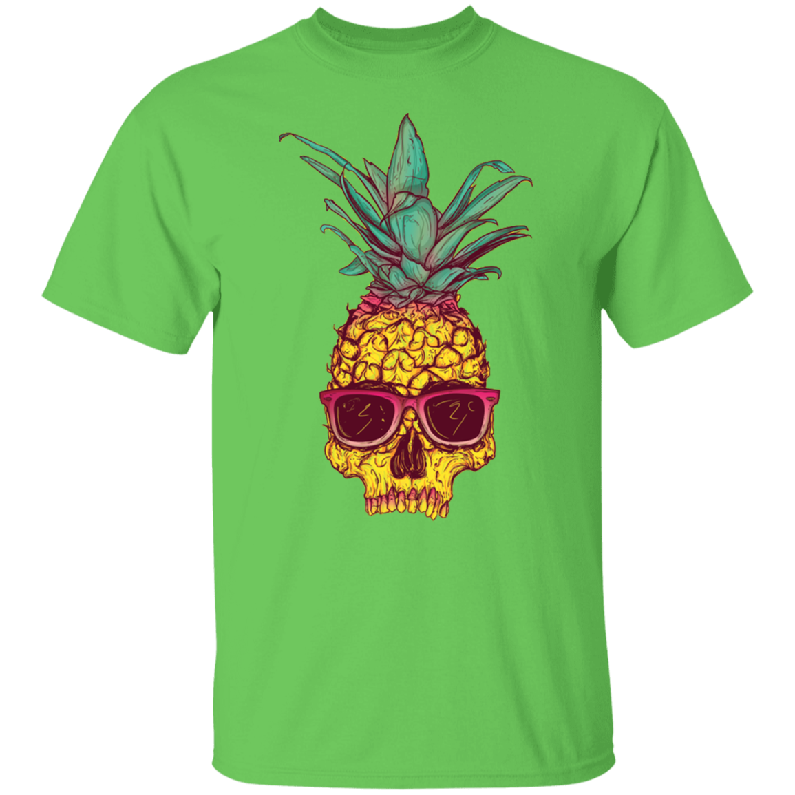 PINEAPPLE SKULL TEE