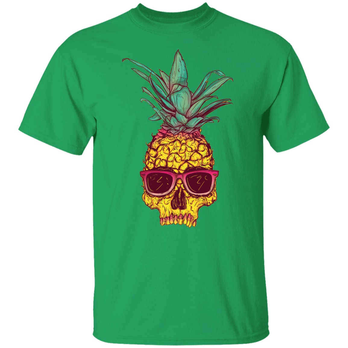 PINEAPPLE SKULL TEE