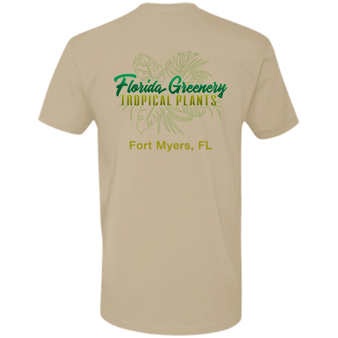 FLORIDA GREENERY NL3600 Premium Short Sleeve T-Shirt