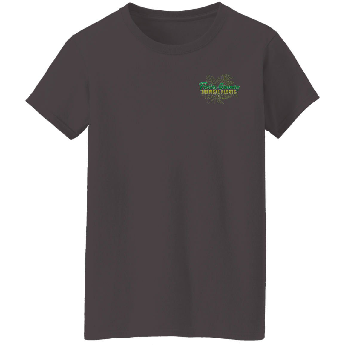 FLORIDA GREENERY G500L Ladies' 5.3 oz. T-Shirt