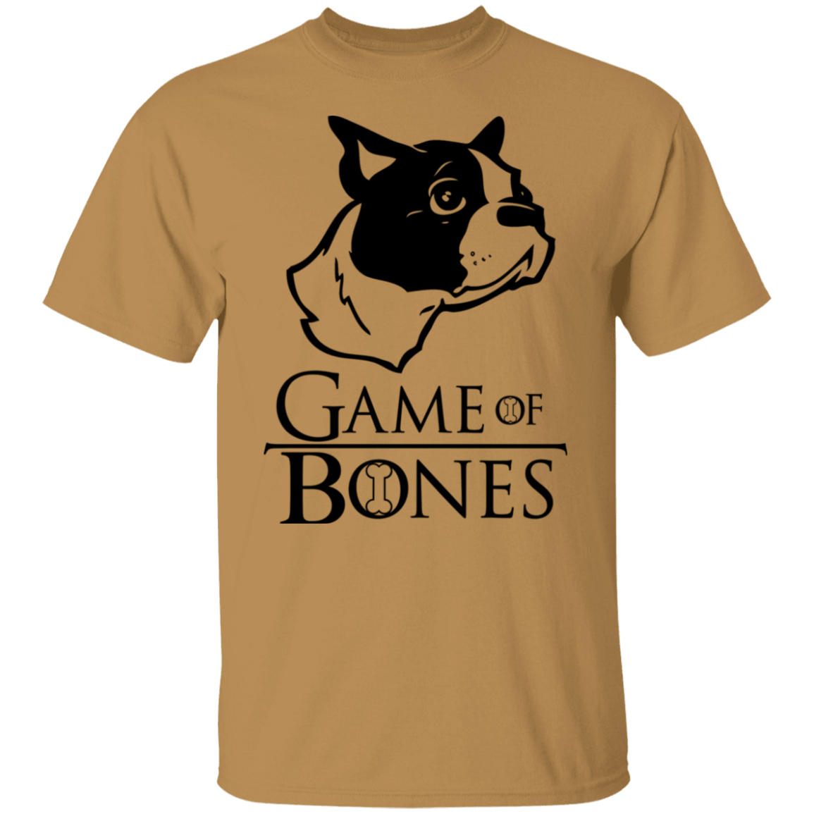 GAME OF BONES BOSTON TERRIER DOG TEE