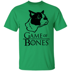 GAME OF BONES BOSTON TERRIER DOG TEE