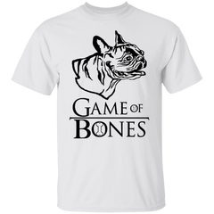 GAME OF BONES FRENCH BULLDOG DOG TEE