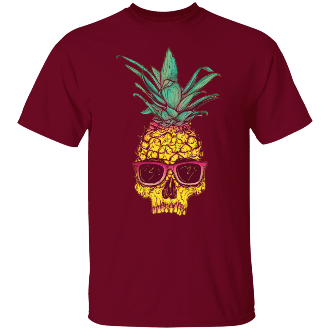 PINEAPPLE SKULL TEE