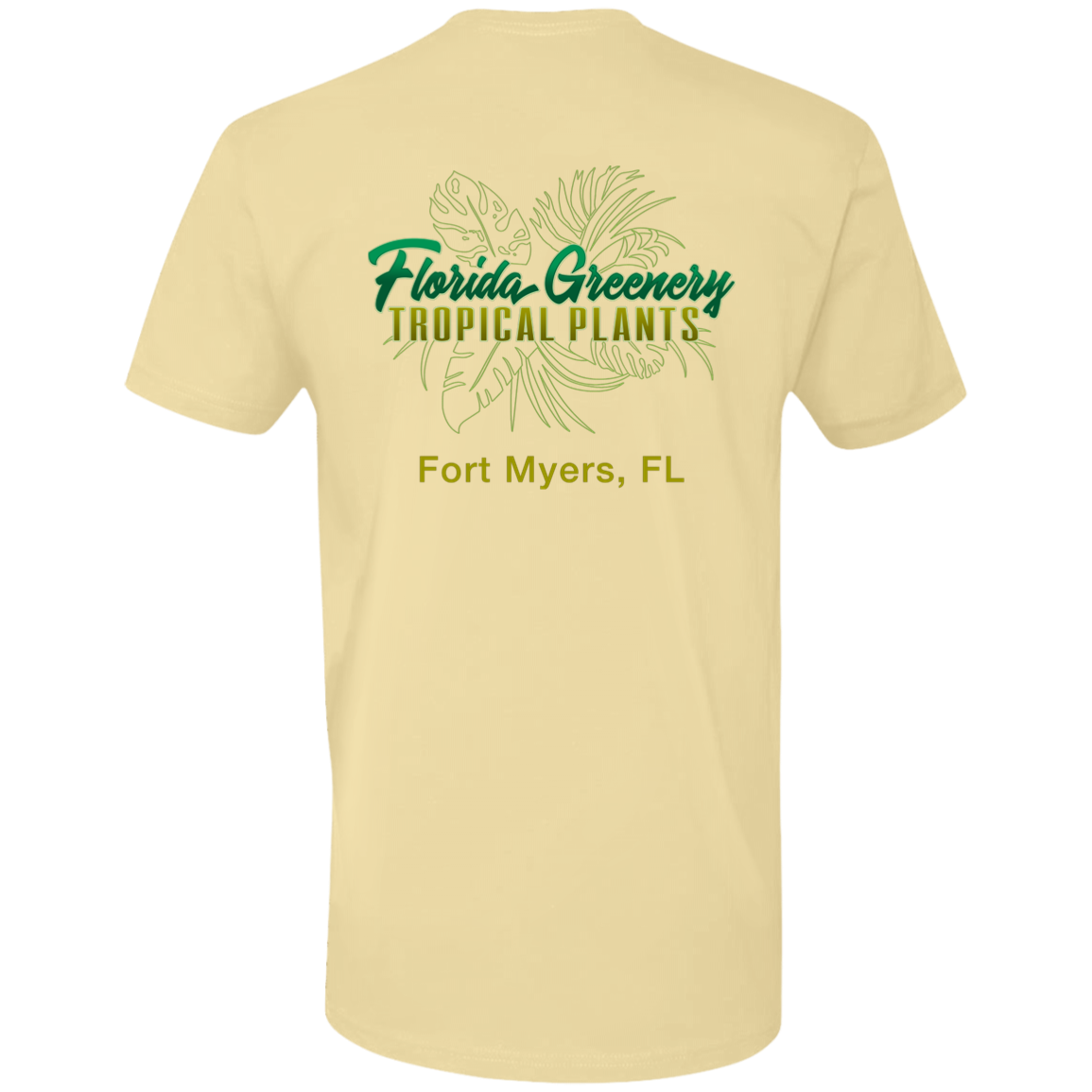 FLORIDA GREENERY NL3600 Premium Short Sleeve T-Shirt