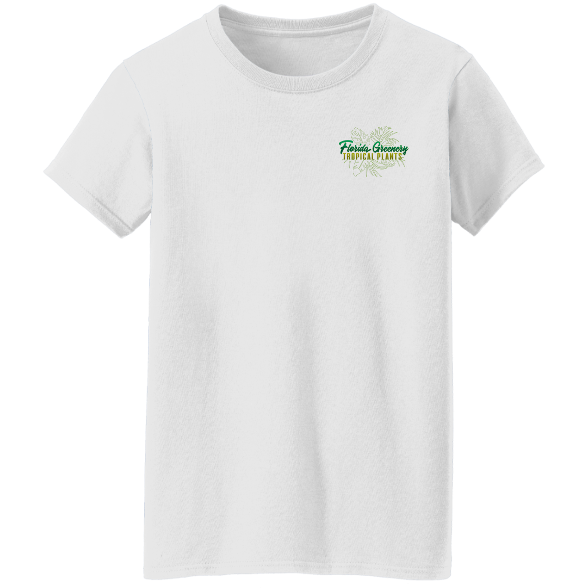 FLORIDA GREENERY G500L Ladies' 5.3 oz. T-Shirt