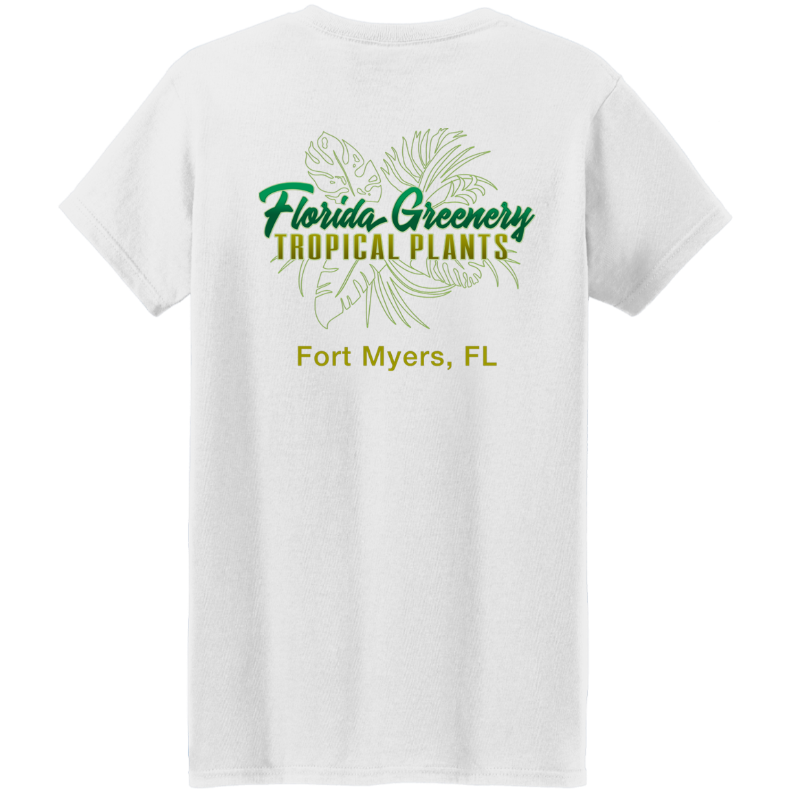 FLORIDA GREENERY G500L Ladies' 5.3 oz. T-Shirt