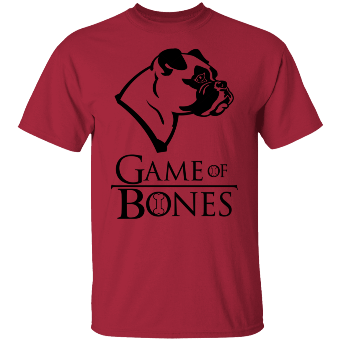 GAME OF BONES BOXER DOG TEE