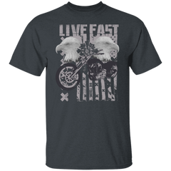LIVE FAST MOTORCYCLE TEE