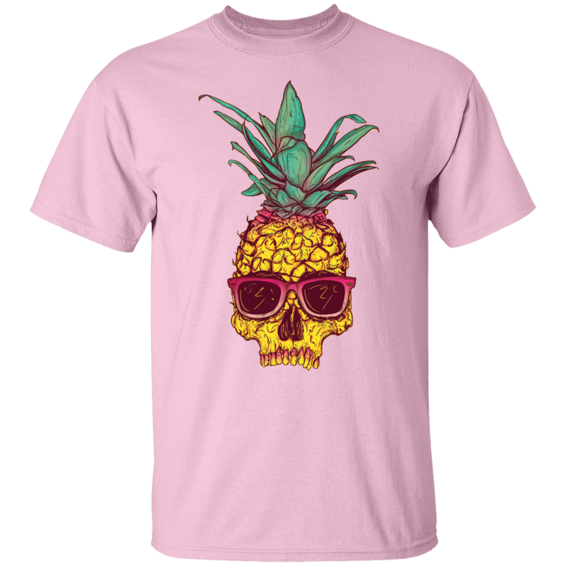 PINEAPPLE SKULL TEE