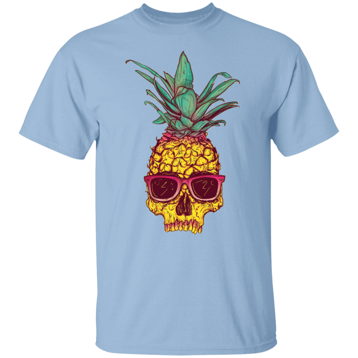 PINEAPPLE SKULL TEE