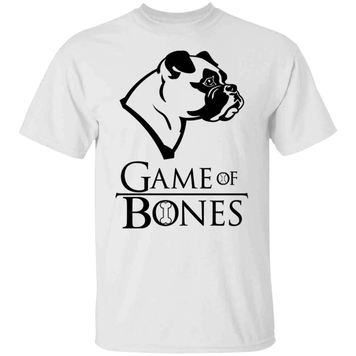 GAME OF BONES BOXER DOG TEE