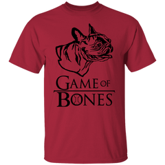 GAME OF BONES FRENCH BULLDOG DOG TEE
