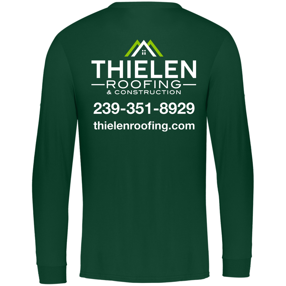 THIELEN ROOFING - Essential Dri-Power Long Sleeve Tee