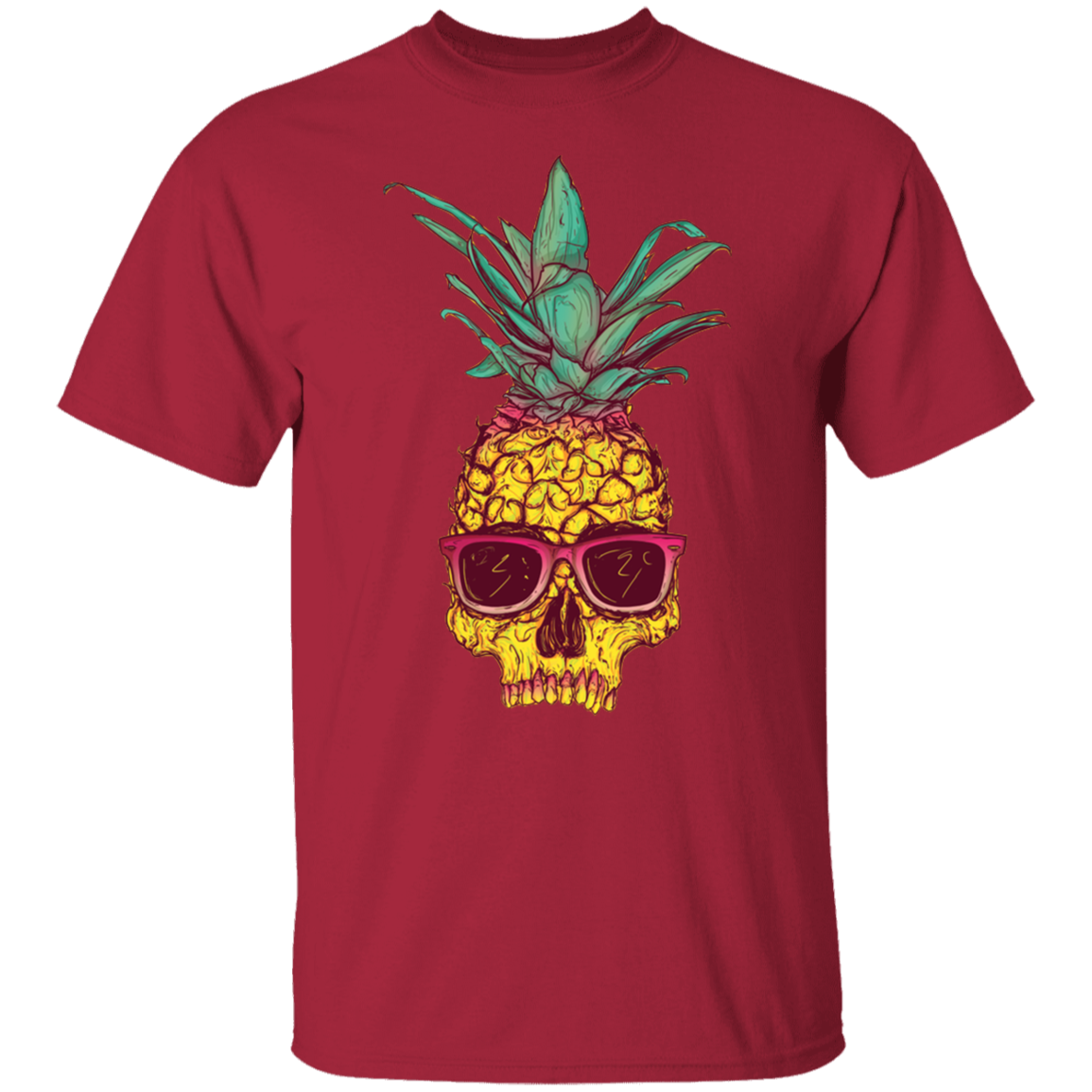 PINEAPPLE SKULL TEE