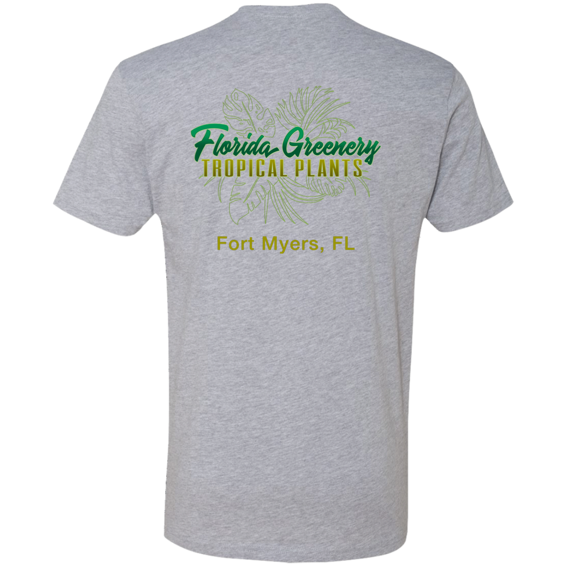 FLORIDA GREENERY NL3600 Premium Short Sleeve T-Shirt