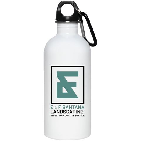 E&F 20 oz. Stainless Steel Water Bottle