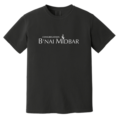 B'nai Midbar CC1717 Heavyweight Garment-Dyed T-Shirt