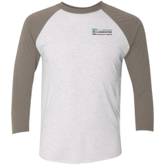 E&F Tri-Blend 3/4 Sleeve Raglan T-Shirt