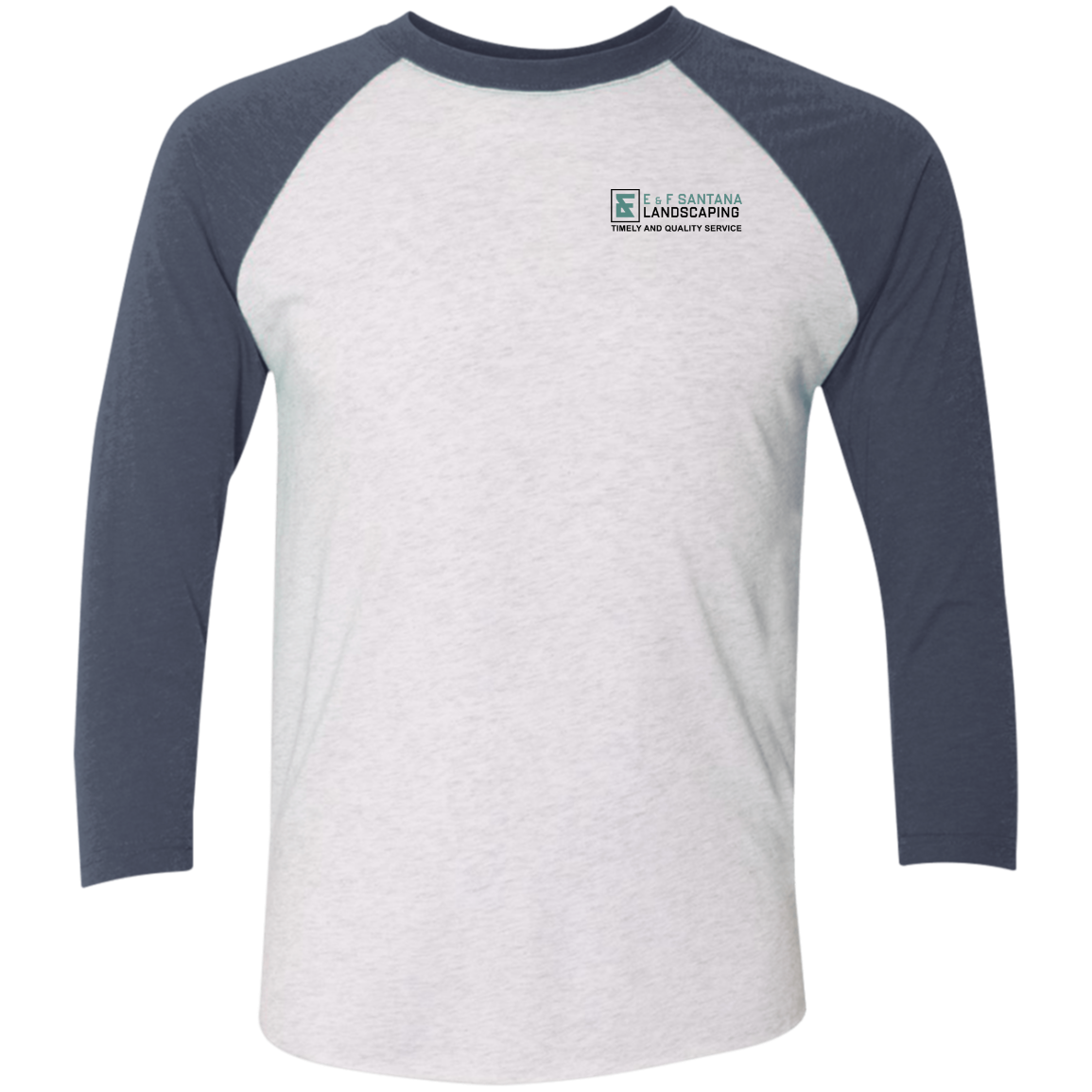 E&F Tri-Blend 3/4 Sleeve Raglan T-Shirt