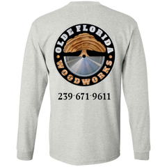 OLDE FLORIDA WOODWORKS G540 LS T-Shirt 5.3 oz.