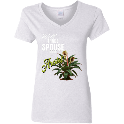 G500VL Ladies' 5.3 oz. V-Neck T-Shirt