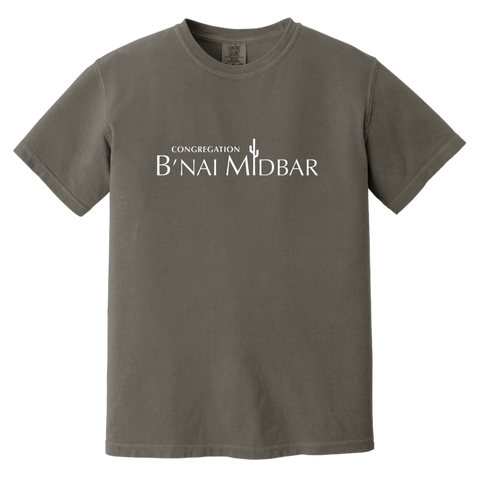 B'nai Midbar CC1717 Heavyweight Garment-Dyed T-Shirt