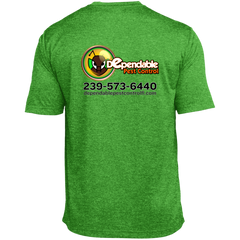 DEPENDABLE PEST CONTROL ST360 Heather Performance Tee